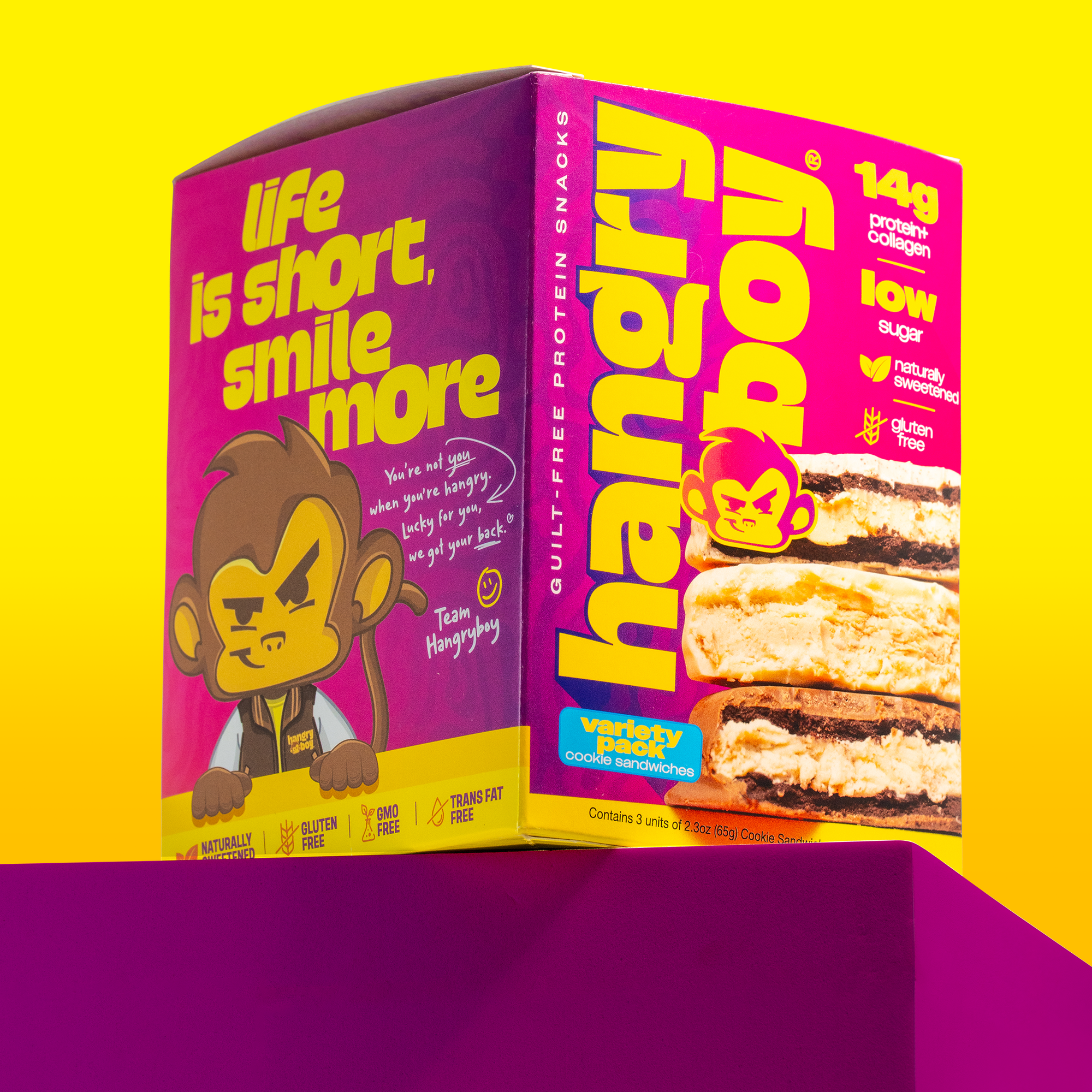 Variety 3-Pack Protein Cookies