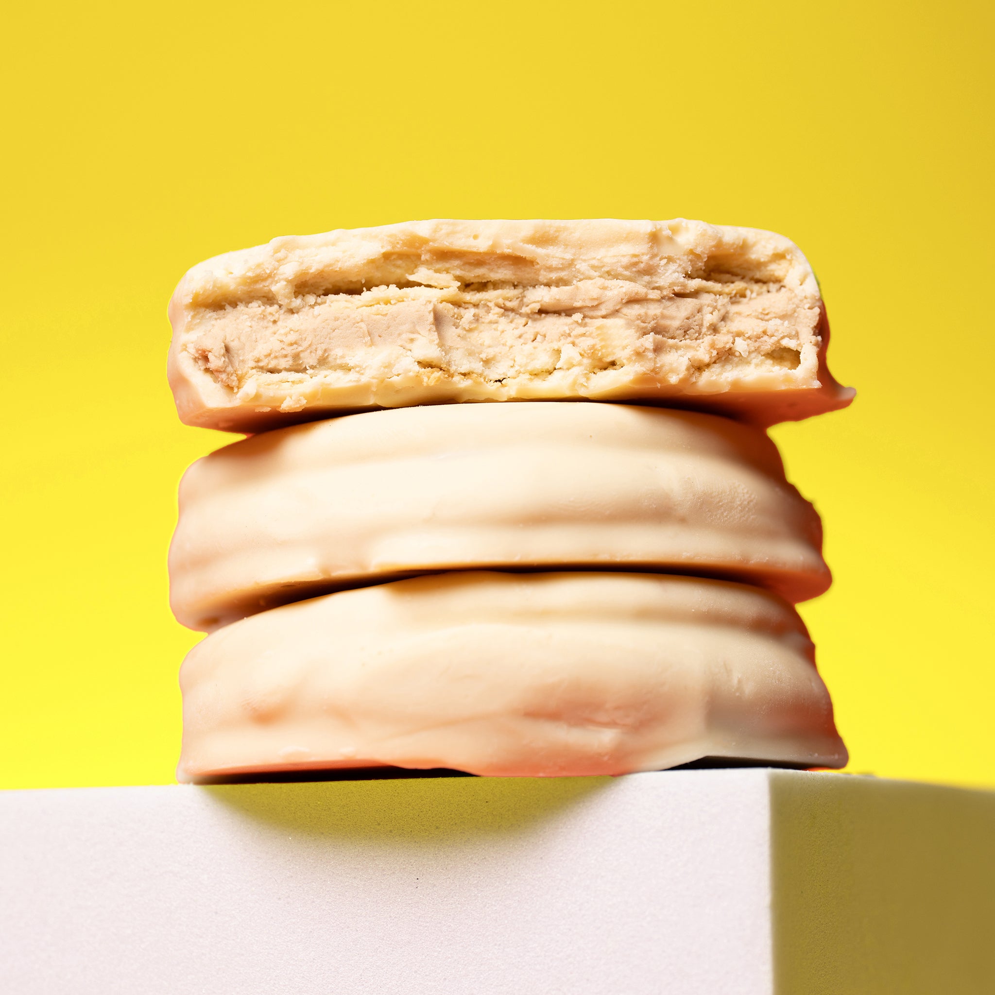 White Chocolate Peanut Butter Protein Cookie